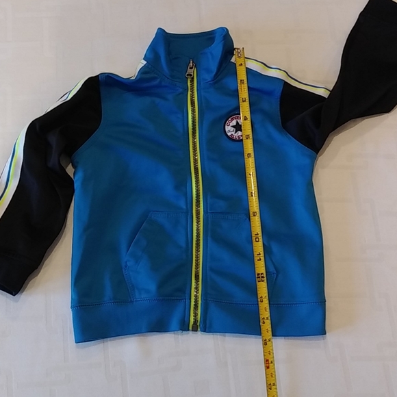 Converse Blue and Black Jacket Size 24 Months - Picture 4 of 9